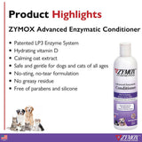 Zymox Advanced Enzymatic Oatmeal Cat & Dog Conditioner