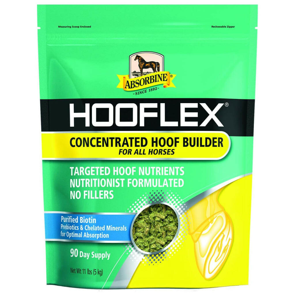 Absorbine Hooflex Concentrated Hoof Builder Pellet Supplement for Horses