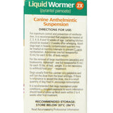 Liquid Wormer 2X Canine Anthelmintic Suspension Dewormer for Dogs