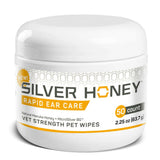 Absorbine Silver Honey Rapid Ear Care Vet Strength Pet Wipes