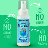 Earthbath Bilberry & Blueberry Foaming Facial Wash for Dogs & Cats (8 oz)