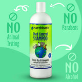 Earthbath Shed Control Green Tea & Awapuhi Shampoo for Dogs & Cats