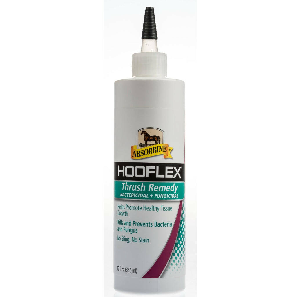Absorbine Hooflex Bactericidal & Fungicidal Thrush Remedy for Horses 12 oz