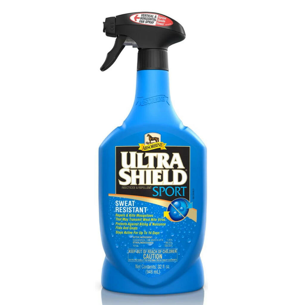 Absorbine Ultrashield Sport Sweat Resistant Insecticide & Repellent for Horses