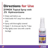 Zymox Enzymatic Topical Spray with Hydrocortisone 0.5% for Dogs & Cats