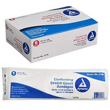 FlexForm Gauze Bandages - Conforming, stretch - 6 inch - box of 6 rolls