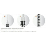 SOL-M Insulin U40 Syringe with HALF UNIT markings - bags of 10 or box of 100 - 5 sizes