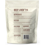 360 Pet Nutrition Beef Liver Freeze-Dried Raw Dog Food, 4-oz