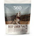 360 Pet Nutrition Beef Liver Freeze-Dried Raw Dog Food, 4-oz