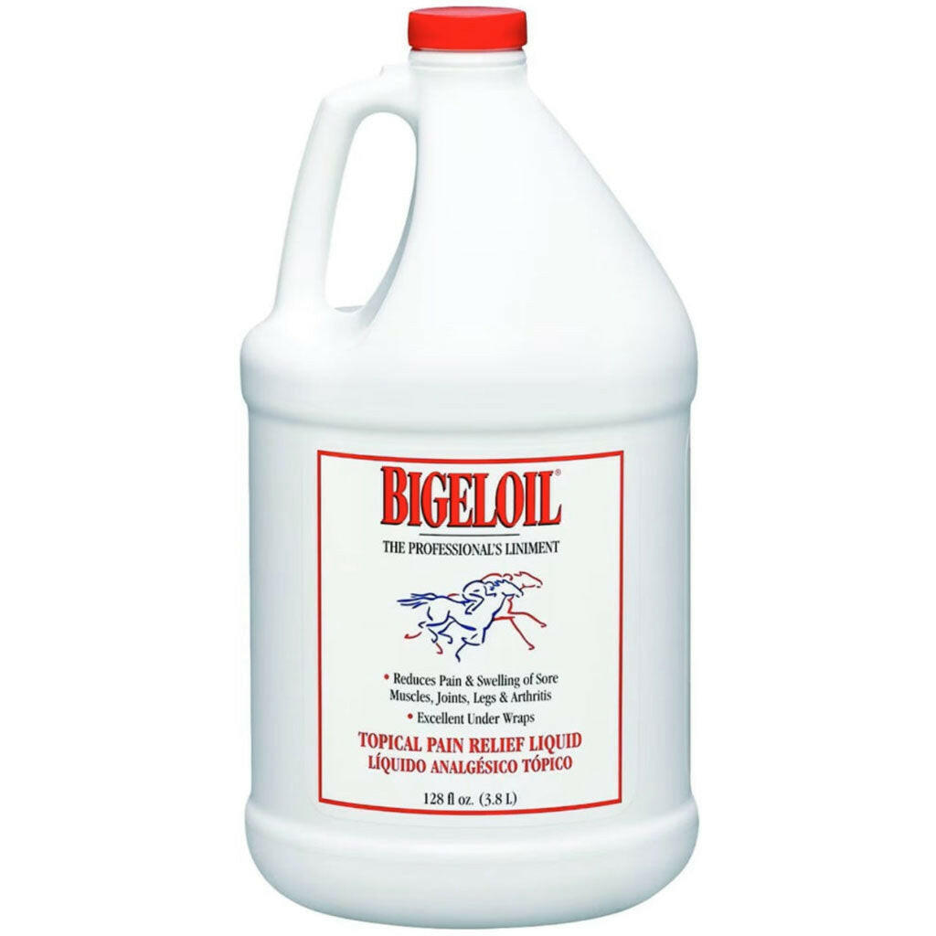 Absorbine Bigeloil Muscle & Joint Pain Relief Liniment Liquid for Horses