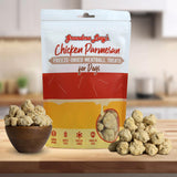Grandma Lucy Chicken Parmesan Freeze-Dried Meatball Treats for Dogs, 3-oz