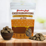 Grandma Lucy Cheeseburgers Freeze-Dried Meatball Treats for Dogs, 3-oz