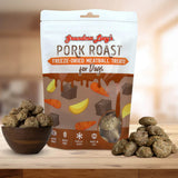 Grandma Lucy Pork Roast Freeze-Dried Meatball Treats for Dogs, 3-oz