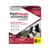 PetPrevea Advanced for Large Dogs, 21-55lbs- 4 doses