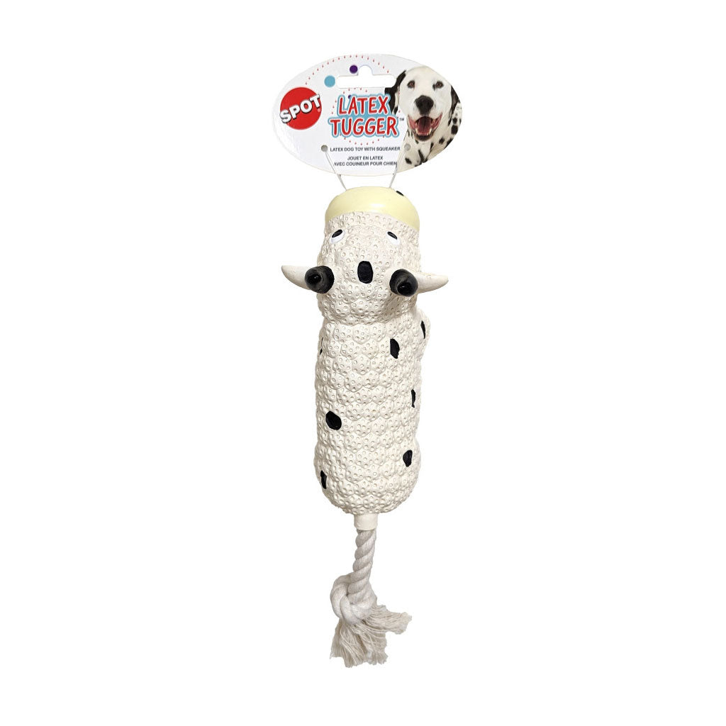 Spot Latex Tuggers Dog Toy, Assorted, 10-in