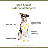 Badlands Ranch Skin & Coat Canine Supplement with Omega-3 Fatty Acids, 3.17-oz
