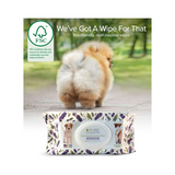 Pure & Natural Pet Grooming and Cleansing Wipes (Lavender & Rosemary)- Large 100 Wipe Pack