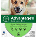 Advantage II Flea Control for Extra Large Dogs (Over 55 lbs) Blue Box