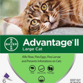 Advantage II Flea Control for Large Cats (Over 9 lbs) Purple Box