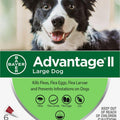 Advantage II Flea Control for Large Dogs (21-55 lbs) Red Box