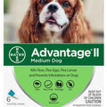 Advantage II Flea Control for Medium Dogs (11-20 lbs) Teal Box