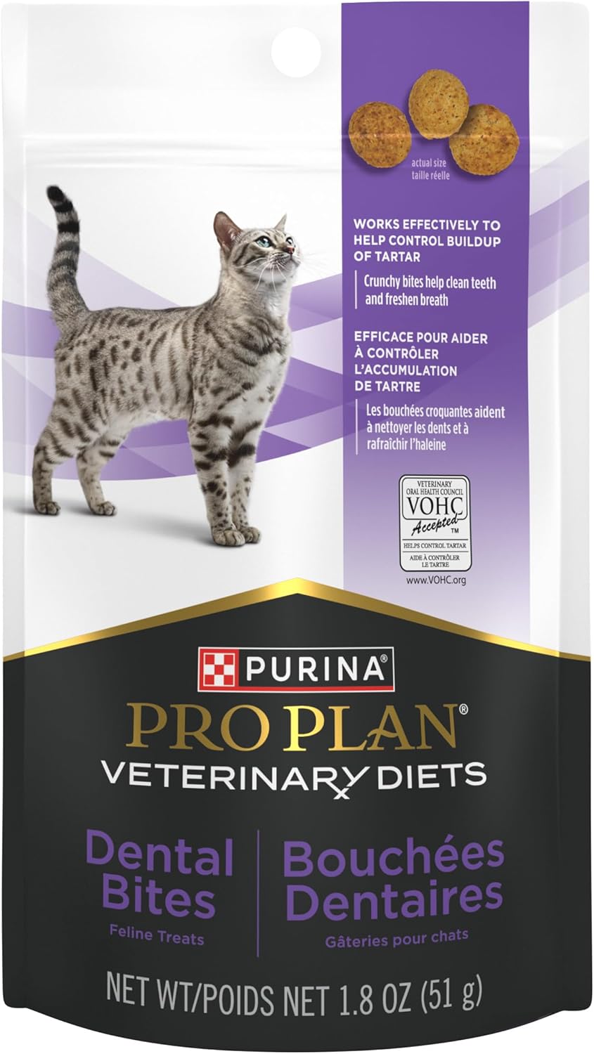 Purina Pro Plan Veterinary Dental Bites Feline Treats