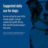Nordic Naturals Omega-3 Pet Soft Gels Supplement for Dogs