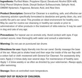 Vet Basics General Ear Cleanser for dogs & cats, Gallon