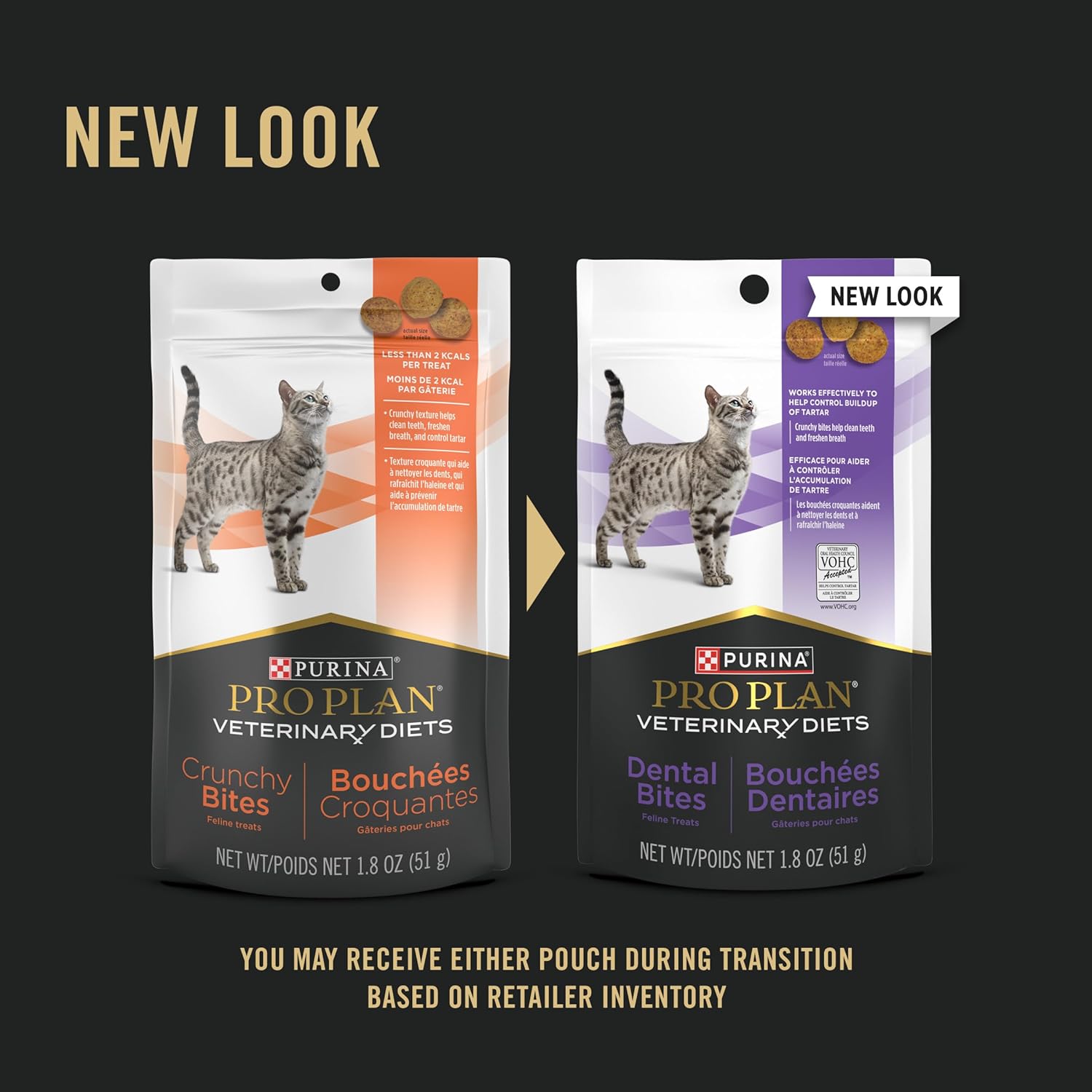 Purina Pro Plan Veterinary Dental Bites Feline Treats