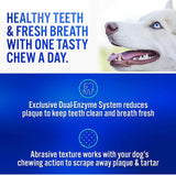 C.E.T. Enzymatic Dental Chews for Large Dogs Over 50 lbs