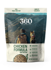 360 Pet Nutrition Chicken Freeze-Dried Raw Complete Meal for Adult Dogs