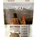 360 Pet Nutrition Multi-Meat Freeze-Dried Raw Complete Meal for Adult Dogs
