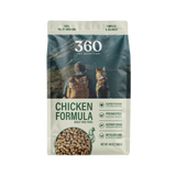 360 Pet Nutrition Chicken Freeze-Dried Raw Complete Meal for Adult Dogs