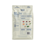 360 Pet Nutrition Beef Formula Freeze-Dried Raw Dog Food