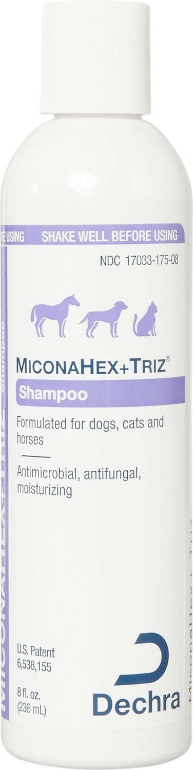 Dechra MiconaHex +Triz Antimicrobial Shampoo for Dogs, Cats & Horses