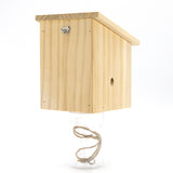 Durable Outdoor Carpenter Bee Trap - Pine Wood, Eco-Friendly, Hanging or Mounting, Multiple Styles