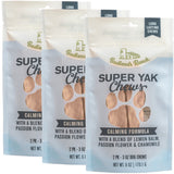 Badlands Ranch Superchew Calming Formula Dog Chews, Medium, 3-oz, 2-count