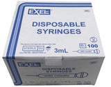 Syringe - 3 cc with 20 x 1 needle attached - slip tip