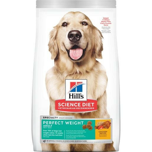 Hill's Science Diet Adult Perfect Weight Chicken Recipe Dry Dog Food