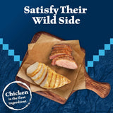 Blue Buffalo Wilderness Chicken & Duck Moist Treats For Cats (2 oz)