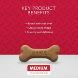 Blue Buffalo Bones Classic Biscuits For Medium-Size Dogs (16 oz)