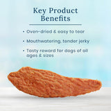 Blue Buffalo True Chews Premium Jerky Cuts Chicken & Duck Jerky Treats For Dogs (22 oz)