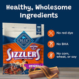 Blue Buffalo Sizzlers Bacon-Style Treats For Dogs