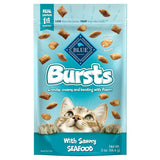 Blue Buffalo Bursts Crunch & Creamy Savory Seafood Treats For Cats (2 oz)