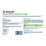 Dechra Vetradent Veggie Dental Chews for Dogs (30 Chews)
