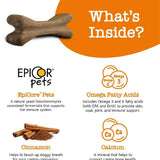 Zesty Paws All-in-One Functional Dental Bone Chews For Regular/Medium Dogs (12 bones)