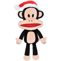 Multipet Holiday Paul Frank Julius Santa Plush Dog Toy