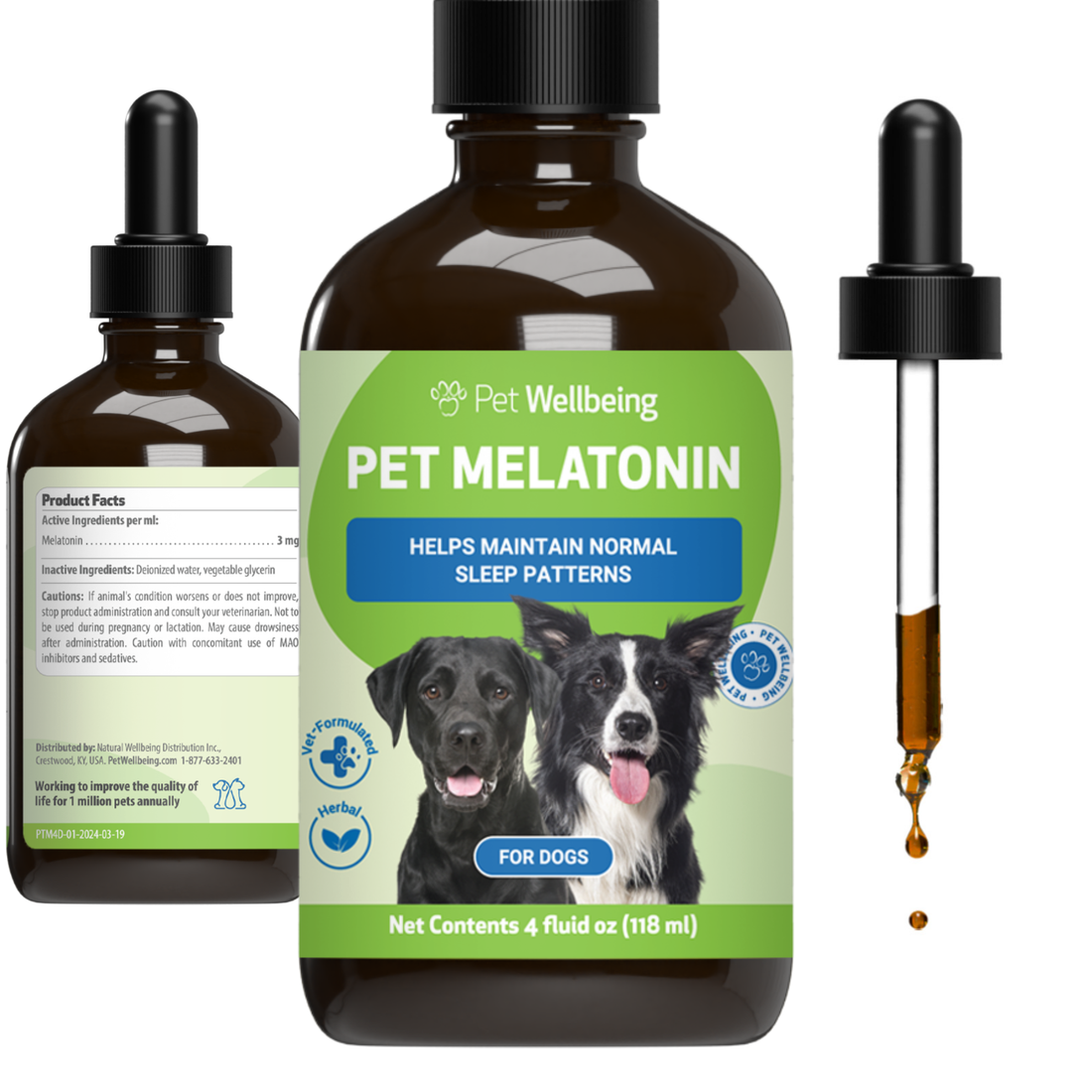 Pet Wellbeing Pet Melatonin for Dogs