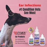 Zymox Ear Solution with 0.5% Hydrocortisone for Dogs & Cats (1.25 oz)