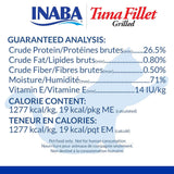 Inaba Ciao Grilled Tuna Fillet in Tuna Flavored Broth Cat Treat, 0.52-oz